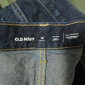 Old Navy Blue Flare & Wide Leg Jeans